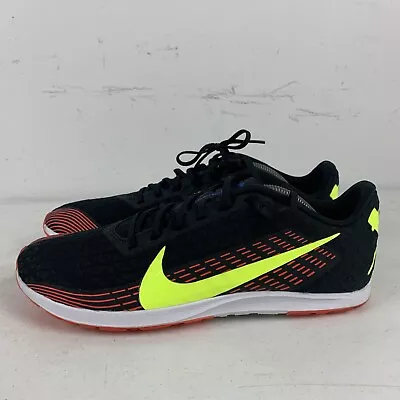 Nike Zoom Rival Waffle Mens US 11.5 Black Running Shoes Sneakers Free Postage • $50