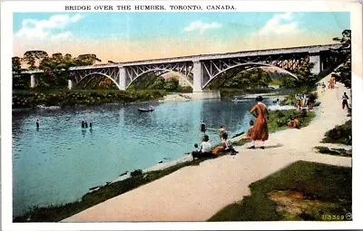 £19.28 • Buy Postcard Bridge Over The Humber Toronto Canada White Border