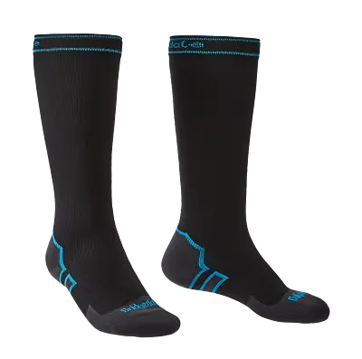 Bridgedale Stormsock Midweight Waterproof Knee Sock 710086/845 Black NEW • $48.16