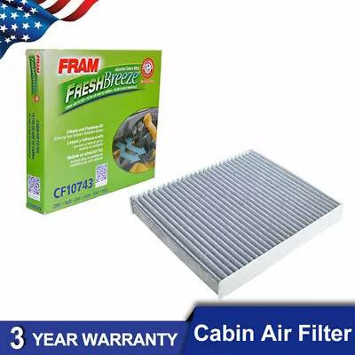 Cabin Air Filter Fram For 2008-2016 Chrysler Town & Country Dodge Grand Caravan • $12.12