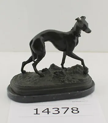 £183.13 • Buy Pj Mene Bronze Greyhound Sculpture Doorstop Marble Base