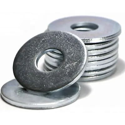 Large Thick Flat Washers Stainless Steel Heavy Duty Metal Form G Wide M16 M20 • £99.99