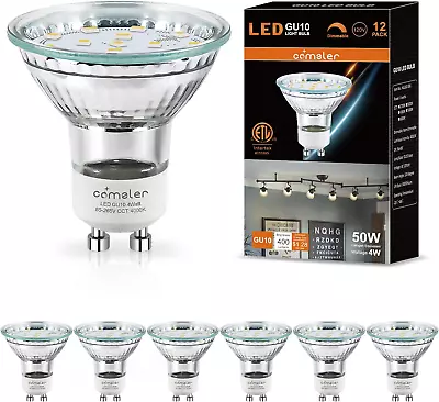 GU10 LED Bulb Dimmable 50W Halogen Equivalent GU10 4000K Natural Daylight GU1 • $27.02