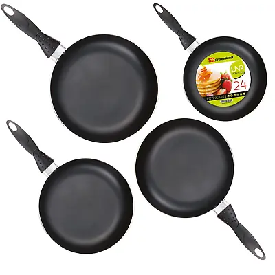 Non-Stick Frying Pan For Gas Electric Induction Hob Easy-clean Omelette Pancake • £11.59