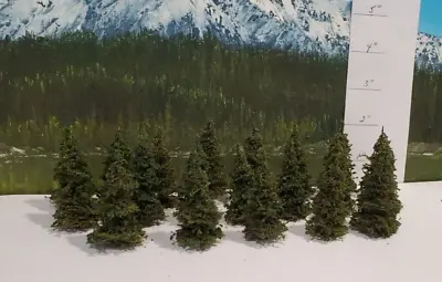 MOOSE CREEK TREES - Fir / Pine Trees (2  X 20 Trees) Model Trains HO N Z Scale • $17.95