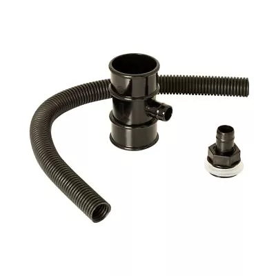 50mm Downpipe Rain Diverter Kit Fits Round & Square Downpipes Save Water - Black • £19.95