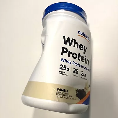 Nutricost Whey Protein Concentrate (Vanilla) 2 LBS — 11/2026 • $28