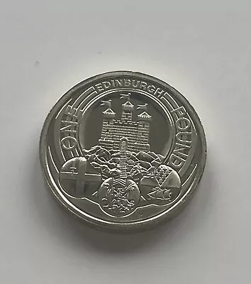 2011 Capital Cities £1 Pound Coin Edinburgh (From Royal Mint UNC Annual Set) • £23.99