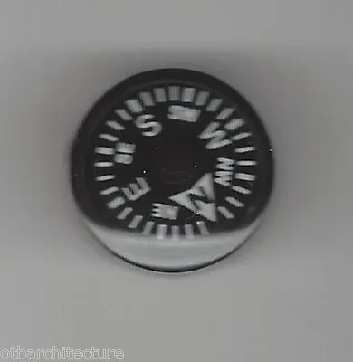 20mm Button Compass - Grade A Liquid Filled Luminous EDC (About 3/4 ) • $9.95