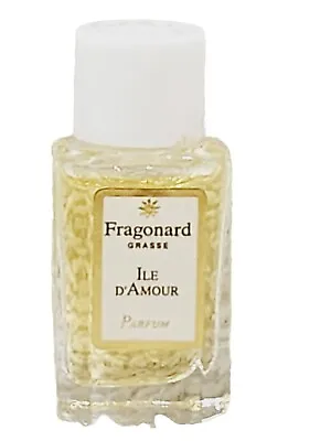 Fragonard Paris Grasse ILE D'AMOUR Parfum Parfumeur Splash .07 Oz/2mL New RARE • $79.99