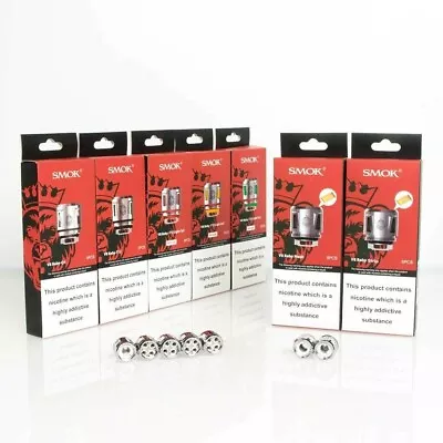 SMOK V8 BABY | Q4 0.4ohm| T12 | MESH 0.15ohm| Strip Replacement Coils Prince Big • £9.99