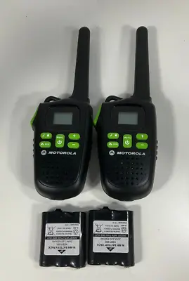 Lot Of 2 Motorola MD200R Talkabout 20 Mile Two-way 22 Channel Radios Works • $14.99