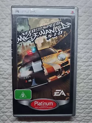 Need For Speed Most Wanted 5.1.0 (Sony PSP 2005) Complete With Manual VGC • $12.99