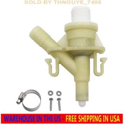 $28.32 • Buy Dometic Sealand Vacuflush Toilet Water Valve Replacement Kit RV Camper Trailer