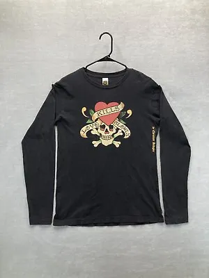 Vintage Ed Hardy Men’s Love Kills Slowly Long Sleeve Shirt Size M • $32.99