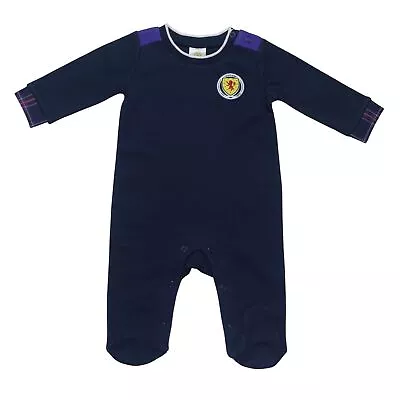 Official Scotland Football Baby Sleepsuit/Babygrow 2023- AGE NEW BORN 3 MONTHS • £10.99