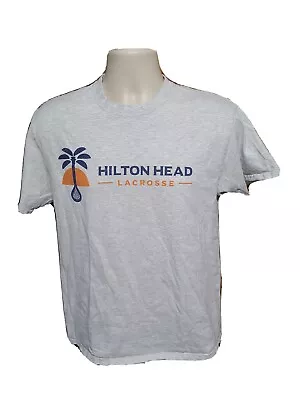 Hilton Head Lacrosse Adult Medium Gray TShirt • $20