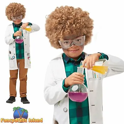£13.19 • Buy Rubies Official Mad Scientist Boy's Girl's Fancy Dress Costume