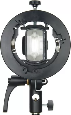 Godox S2 Speedlite Bracket S1 S-Type Bowens Flash Holder Mount For Snoot Softbox • $25.99