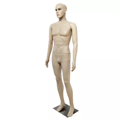 K3 Adult Male Full Body Realistic Mannequin Straight Hand And Foot Model W/Stand • $99.90