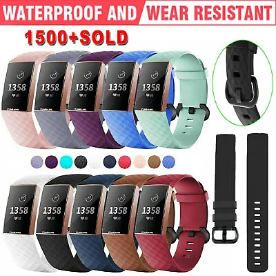 Fitbit Charge 2/3/4 Various Luxe Band Replacement Wristband Watch Strap Bracelet • $8.49