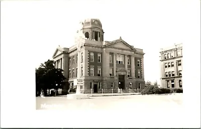  RPPC Monroe County Courthouse - Woodfield Ohio OH - Unused Postcard • $43.95