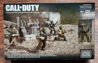 Mega Bloks 06862 Call Of Duty Platoon Patrol Collectors Construction Set NEW • $59.99