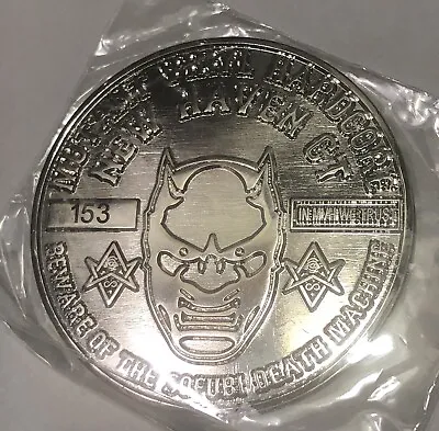 Mutant Vinyl Hardcore Deaths Vault 2016 Lotto 2” Coin MVH Sofubi Nagnagnag Kaiju • $195