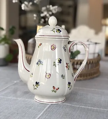 Villeroy & Boch Petite Fleur Coffee Tea Pot  8 3/4  Tall • $58.95