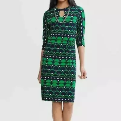 Banana Republic Mad Men Collection Jersey Knit Dress Petite Sz 4P B-LB  • £122.57