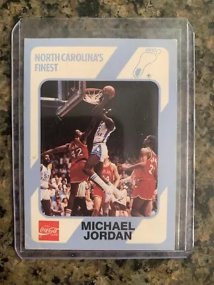 1989 Collegiate Collection Coca-Cola North Carolina's Finest Michael Jordan #13 • $4.99