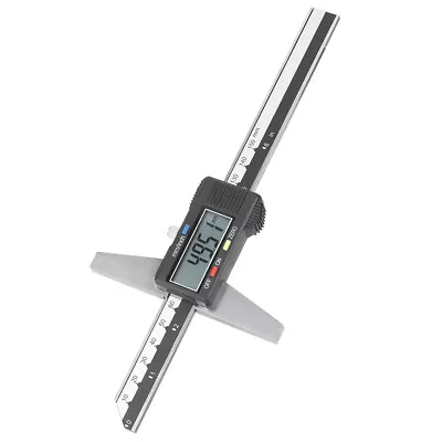 Stainless Steel Digital Depth Vernier Caliper 0-150mm 0.01mm Gauge Measure • $28.46