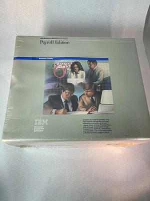 $200 • Buy Vintage IBM Business Management Series Payroll Edition Software - Sealed
