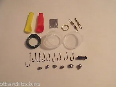 Emergency/Survival: SUPER-MICRO Fishing Kit - EDC Small & Compact Kit!  • $12.95