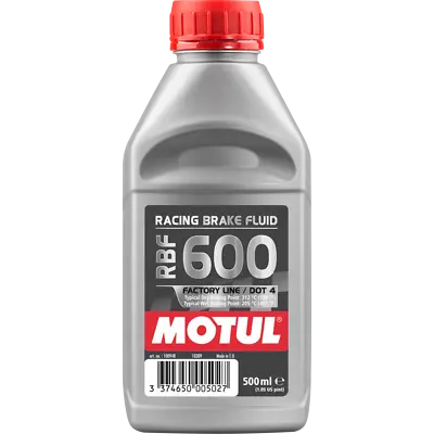 MOTUL RBF 600 DOT 4 Full-Synthetic Racing Brake Fluid Oil Lubricant 500mL • $29.61