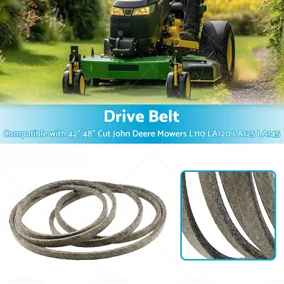 Drive Belt Suitable For 42  48  Cut John Deere Mowers L110 LA120 LA125 LA145 • $24.59