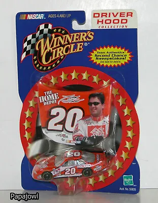 Winners Circle NASCAR #20 Tony Stewart Grand Prix Home Depot Drivers Hood O • $7.95