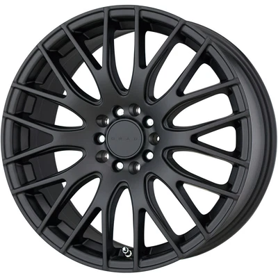 $127 • Buy 1 New 16X7 40 5X100/114.3 Drag Dr69 Black Wheels/Rims 16 Inch 20460