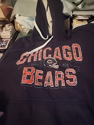 NFL Chicago Bears Since 1920 Blue Football Men’s Hoodie Size L • $24.99