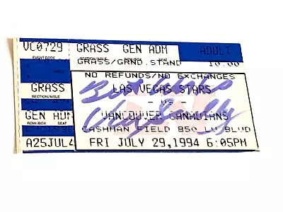 Vin Scully Signed 1994 Ticket Stub PSA Guaranteed • $99