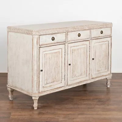 Swedish Gustavian Small White Sideboard Or Console Circa 1840-60 • $5350