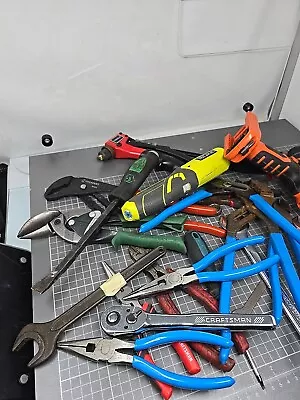 Mechanic Hand Tools Lot Channel Lock+ More Used LL • $21.50