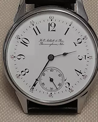  Watch With Vintage Movement Signed H.C .Abbott &Bra Birmingham.Patek Philippe • $1700