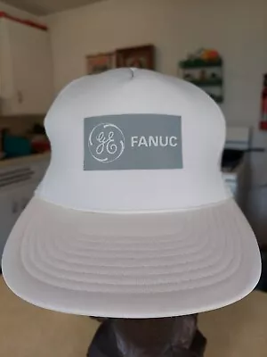 Vintage GE FANUC Trucker Hat Double Snap Winner Renaissance International NOS • $16.99