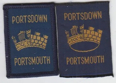 Boy Scout Badges Ext PORTSDOWN PORTSMOUTH District Ribbon+bound • £2