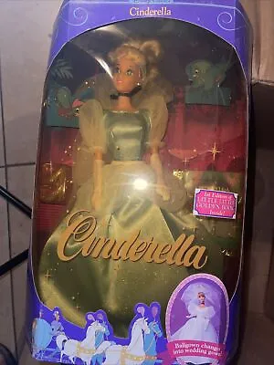 $19.90 • Buy Mattel Disney Classics Cinderella Barbie Doll Vintage 1991 Read