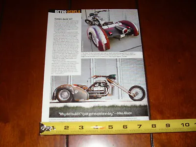 Ford Flathead Powered Trike  Original 2012 Article • $11.95