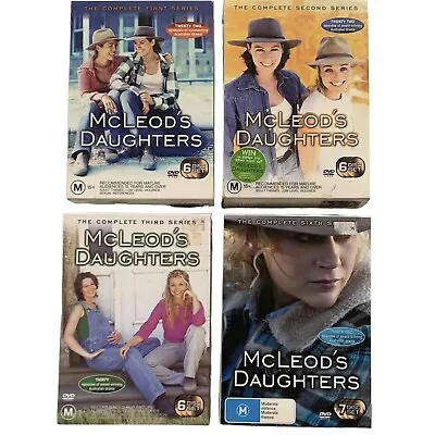 McLeod's Daughters Complete Series 1 2 3 & 6  DVD Disc Box Set Region 4 PAL • $77.23