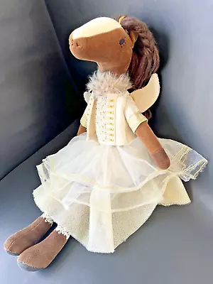 Pottery Barn Kids Junk Gypsy Horse Penelope Star-Rider Pony Plush A01181 • $21