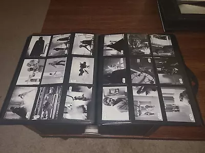 STAR WARS EMPIRE STRIKES BACK BLACK & WHITE 2019 TOPPS 150-CARD BASE SET Binder • $15